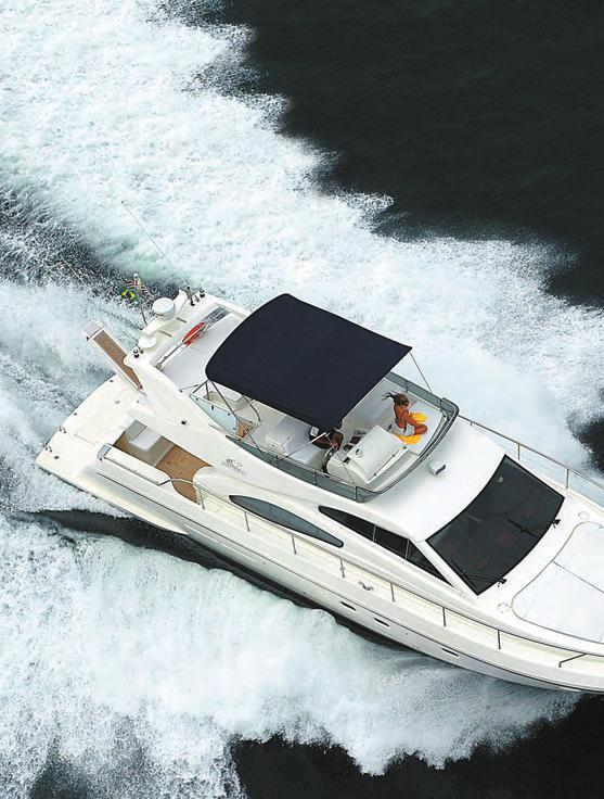 Spirit Ferretti Além de tudo, bonita T este FEITA PARA BRILHAR A Spirit Ferretti 53 é