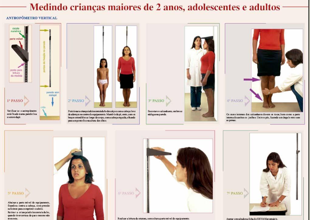 52 Figura 1 - Manual para medição antropométrica Fonte: Folder do Ministério da Saúde 4.