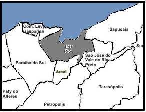 MATERIAL E MÉTODOS Esta é uma pesquisa descritiva de forma qualitativa, realizada no município de Três Rios, localizado no centro-sul fluminense no estado do Rio de janeiro, com uma população de 77.