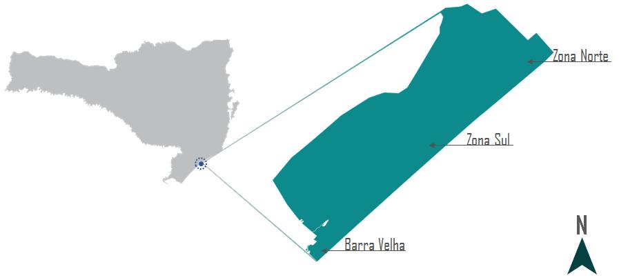 15 3 MATERIAIS E MÉTODOS 3.1 ÁREA DE ESTUDO O município Balneário Rincão (28 50'28.8"S; 49 15'39.