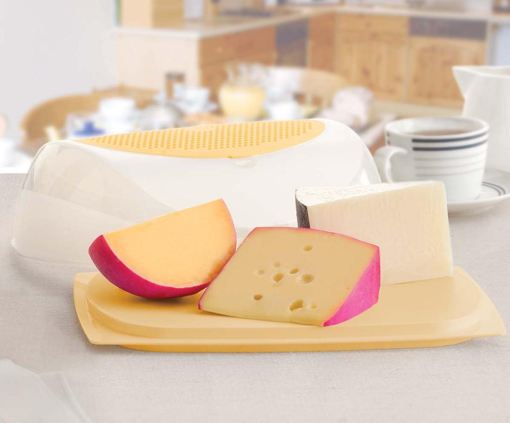 Impede o ressecamento do queijo através do filtro CondensControl.