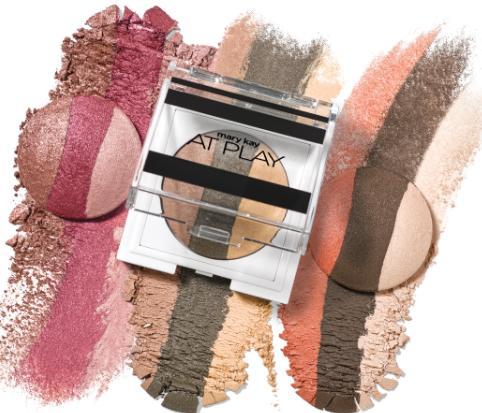 At Play Trio de Sombras Novas Cores Preço: R$42,00