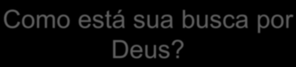 por Deus?