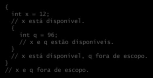 Destruição de objetos Um objeto é alocado dinamicamente; Qual é o tempo de vida de um objeto? Antes: qual é o tempo de vida de uma variável?