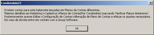 Para identificar os planos de contas já utilizados pelo Condomínio, realize o seguinte procedimento: 2- Acesse o menu Relatórios/