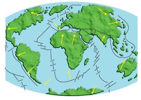 ( ) ( ) ( ) ( ) QUESTÃO 02- O relevo do continente americano é bastante diverso, sendo possível encontrar planícies, planaltos, depressões, montanhas e outras feições geomorfológicas.