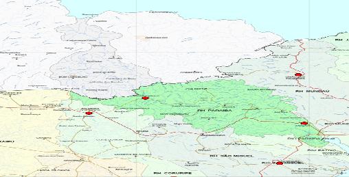 2. METODOLOGIA O Rio Paraíba, Figura 1, nasce no município de Saloá em Pernambuco, e a bacia hidrográfica o qual está inserido abrange uma área de 3.