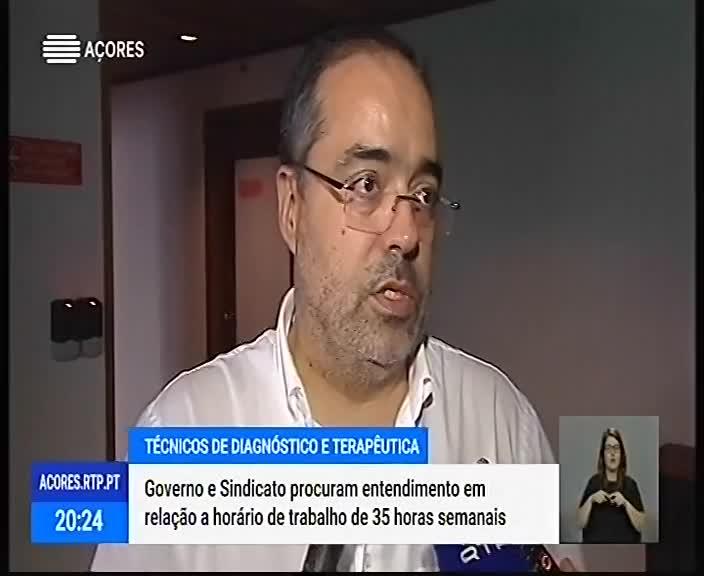 Secretário Regional da Saúde recebeu também o presidente