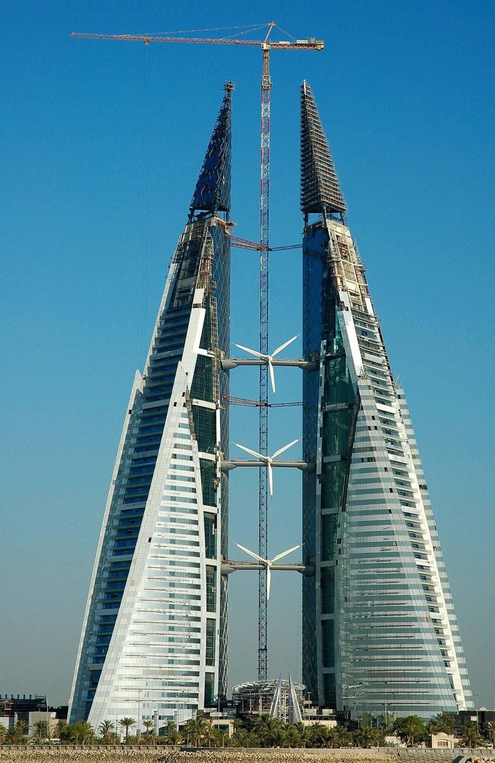 19 - Aerogerador do Bahrain World Trade Center.
