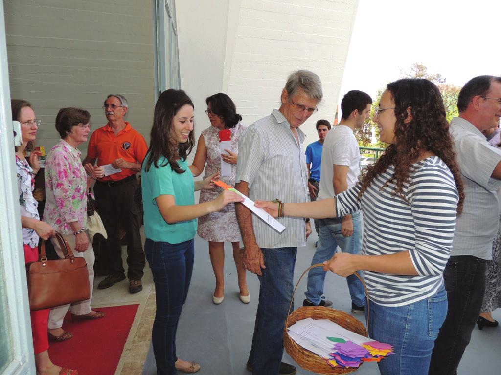 A celebração de encerramento das festividades teve sua liturgia preparada pela Associação Sinodal dos Grupos de OASE do Sínodo Brasil Central e teve como tema central Reconciliação Primavera em nossa