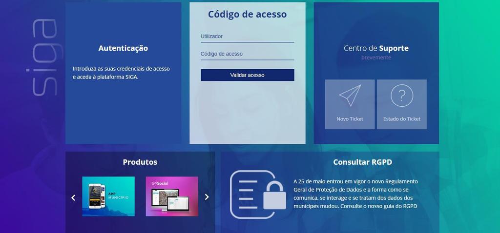 Se ainda não possui login e password de acesso, deverá contactar a Divisão de Educação e Ação Social através dos seguintes contactos: 239857500 e/ou 239854290 ou endereço de correio eletrónico