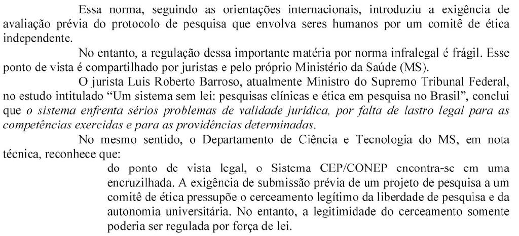 Senado Federal: projeto de lei do