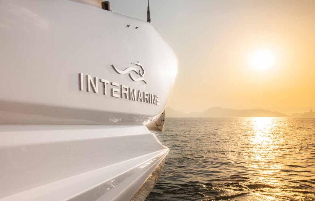 A cada lançamento, a Intermarine estabelece novos padrões de estética, engenharia e