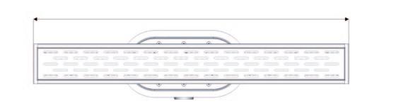 construcción: 54 mm hasta la parte superior del perfil.