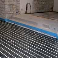 Aquecimento por pavimento Sistema Dry DRY de RDZ é um sistema de aquecimento por pavimento