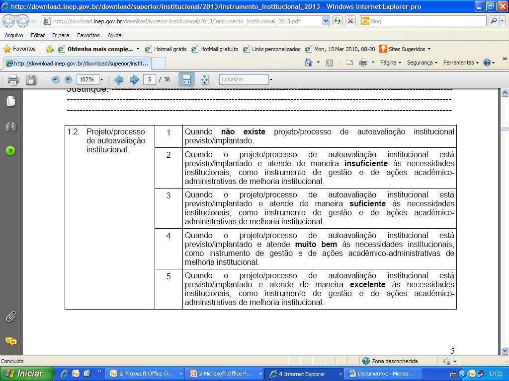 1.2 Projeto/processo de