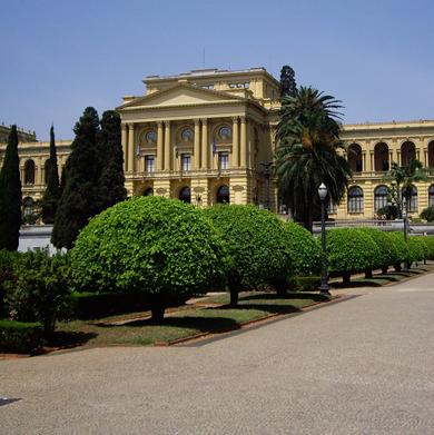 Apesar de, no momento, estar fechado para o público, o monumento do Museu Paulista ainda é uma importante parte