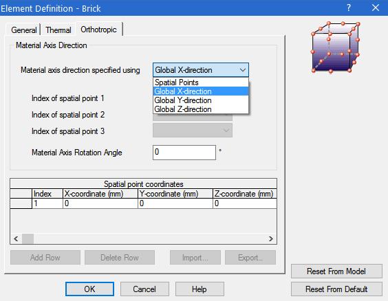 Autodesk Simulation Mechanical 2015 Quando o elemento adotado for