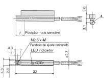 Detectores de estado sólido/montagem directa com LED bicolor à prova de água D-F9BAL Saída directa do cabo Água: (refrigeração) tipo resistente Precaução na utilização Contacte a SMC se vai utilizar