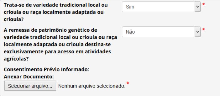 Nome científico: Informe o nome científico da espécie (gênero e epiteto específico).