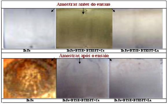 Os mapeamentos apresentados nas Figuras 8 e 9 são extremamente importantes, pois apresentam distribuição relativa dos elementos detectados por toda a amostra; como pode ser observado essa