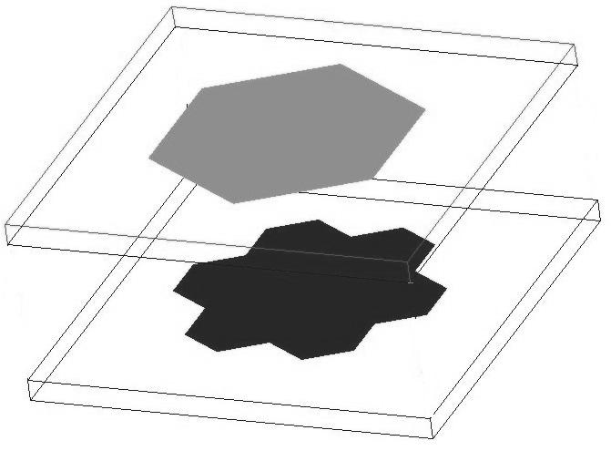 FSS 1 1 2 FSS 2 3 d 4 5 Fig. 2.3: Configuração típica de duas FSS acopladas através de uma região dielétrica. Quando são utilizadas FSS do tipo freestanding, a geometria da Figura 2.