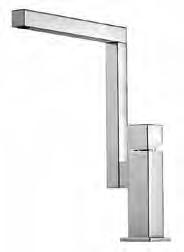 giratorio cromado / chrome 301 05 021 Satinox 301 05 022 CZ Monocomando  giratorio cromado / chrome 102 05 021 Satinox