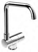 162 TORNEIRAS COZINHA _ KITCHEN FAUCETS ROBINETTERIE CUISINE _ GRIFERÍA COCINA Monocomando de lava loiça, bica giratória Sink mixer, swivel spout Mitigeur monocommande, bec mobile Monomando de