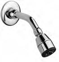 fixo de parede - Anti-vandalismo Vandal proof showerhead Pomme de douche - Anti-vandalisme Ducha mural - Antivandálico cromado / chrome 145 60 021 Chuveiro