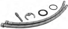 M10 x 3/8 Flexible connection hoses M10 x 3/8 Flexibles de raccordement souples M10 x 3/8 Conexiones flexibles M10 x 3/8 37 cm