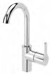 lavabo cromado / chrome 167 71 011 satinox 167 71 012 Opção: Válvula clic-clac Option: Push-open pop-up waste set Option: Clic-clac garniture de vidage Opción: Desagüe clic-clac