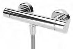 79 LEAF Misturadora de duche Shower mixer Mélangeur Douche Batería de ducha cromado / chrome 167 04 011 satinox 167 04 012 BRUMA AirEcoDrop Sistema de duche Ø230 mm,chuveiro de mão,bicha e rampa de