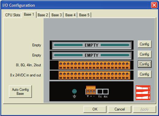 A programação é baseada na IEC 61131-3 e também pode ser desenvolvida em Ladder Advanced, linguagem que unifica a facilidade e padronização do Ladder IEC com funções e blocos