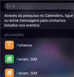 Ecrã e visor Também pode pesquisar mensagens em Mensagens. Pesquisar e-mails 1 Deslize para baixo no ecrã inicial. 2 Introduza uma ou mais palavras-chave na barra de pesquisa.