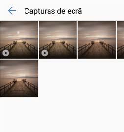 Ecrã e visor Fazer capturas de ecrã de deslocamento Utilize capturas de ecrã de deslocamento para fazer capturas de ecrã maiores do que uma página (como páginas de Internet ou tópicos de mensagens).