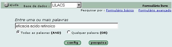 É um campo formado por palavras simples, não inclui termos compostos com duas ou mais palavras.