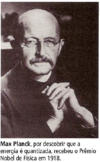 Como foi visto, em 1900, Max Planck desenvolveu um modelo matemático para a emissão de radiação eletromagnética, que se ajustava perfeitamente aos dados experimentais.