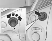 Regulatorul de faruri Rotiţi butonul de contact în poziţia ON (II) pentru a regla unghiul.