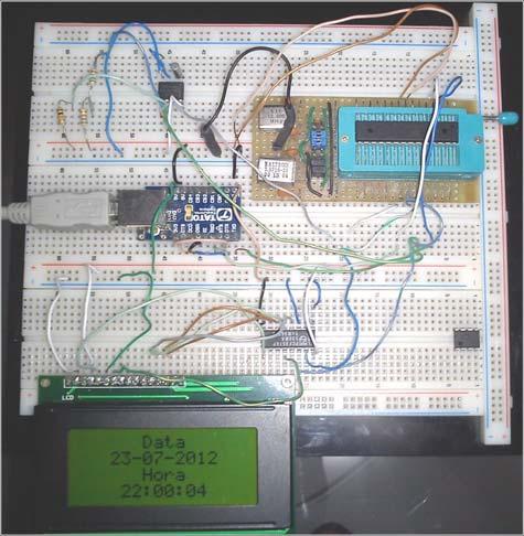 Figura 5 Diagrama esquemático de um display controlado via protocolo I 2 C.