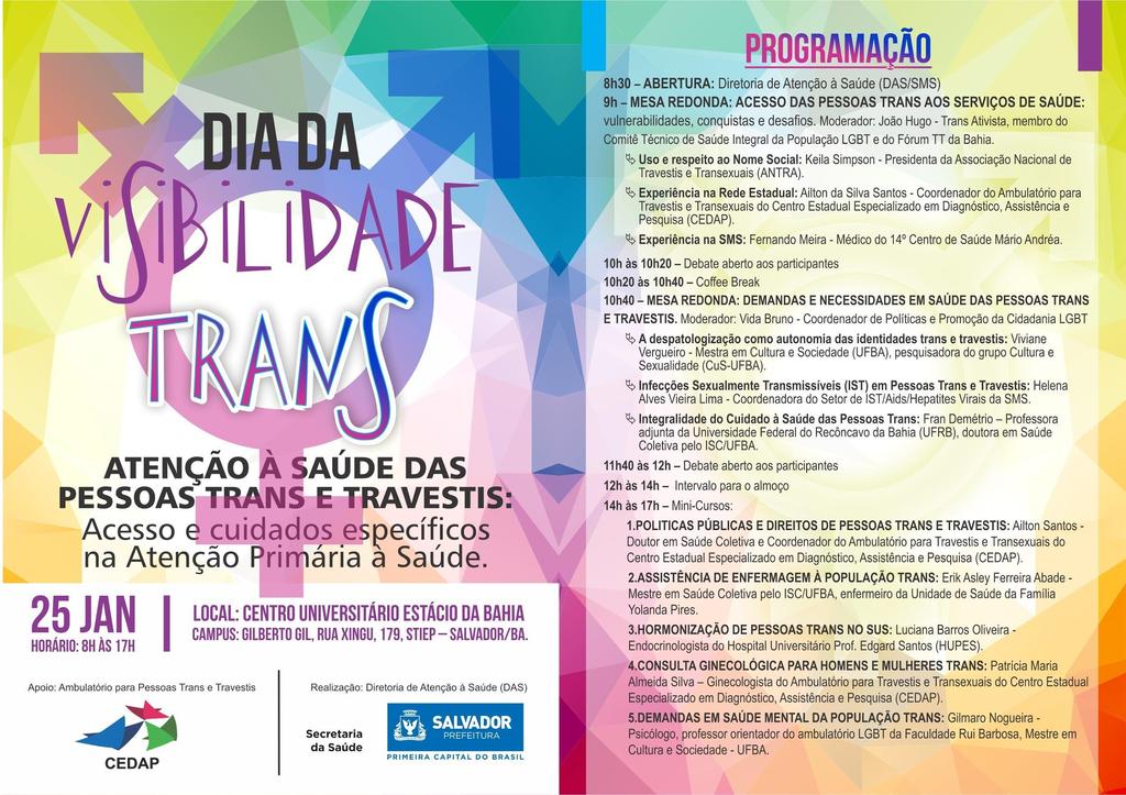 Unidade Amiga da População LGBT Operacionalização: Etapa 03: Realização de capacitações para profissionais de atendimento integrado (médicxs, enfermeirxs, odontólogxs e profissionais do Núcleo de