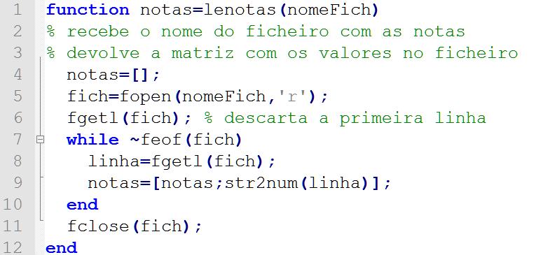 Calcular pauta É importante fechar o acesso ao ficheiro para o