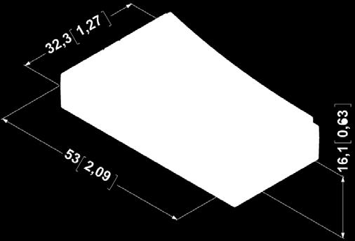 3: CFW100-CBLT dimensions in mm [in] Figura A.