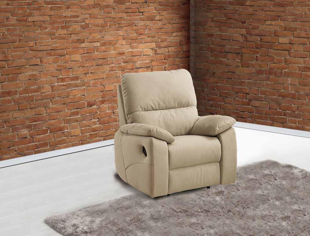 Upholstered armchair. Mechanism manual or electric. Option: mechanism senior.