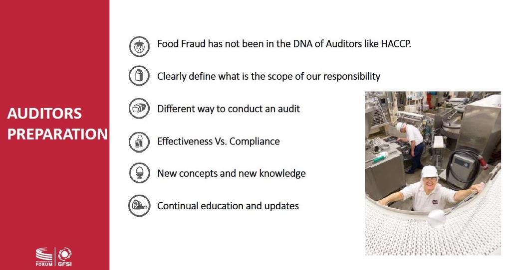 Preparação de auditores Alfonso Capuchino AIBI - CS Fraude não faz parte do DNA do auditor Definir claramente qual é o escopo da nossa