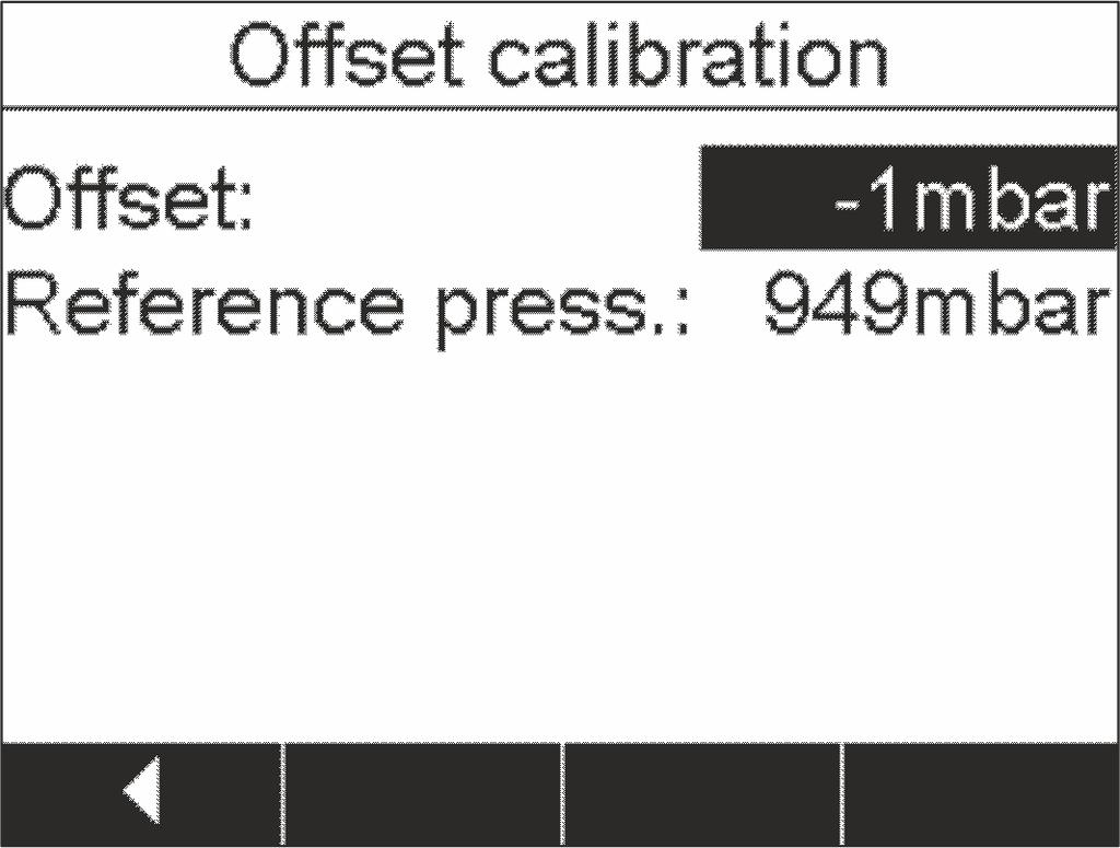16: Menu > Calibração do sensor de pressão 6.3.