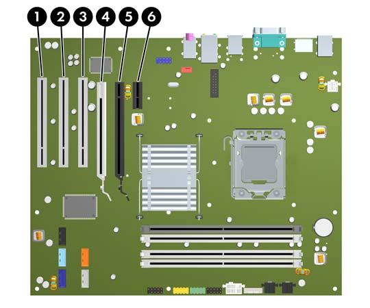 Remoção ou instalação de uma placa de expansão O computador tem três slots de expansão PCI de altura total padrão, um slot de expansão PCI Express x1, um slot de expansão PCI Express x16 e um slot de