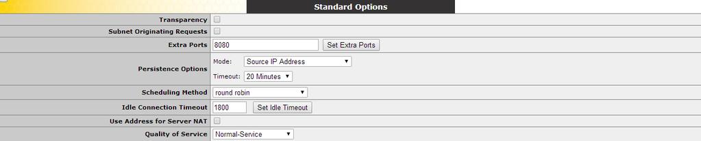 5.1.3 Lync Internal WebSvc HTTP Virtual Service Para configurar um Virtual Service para o Lync Internal WebSvc HTTP, siga os passos abaixo: Figura 5-10: Add New VS screen 2. Digite um Virtual Address.