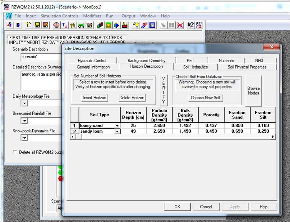 3. Solo Textura e densidade aparente 11/26 Propriedades físicas do solo Prof % % % dap Ks CC CE (cm) areia limo argila (cm h -1 )