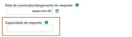 o Nos casos em que o equipamento foi construído por Organismo do Estado a data de conclusão da resposta, corresponde: à data de conclusão da obra ou à data de emissão do último parecer técnico