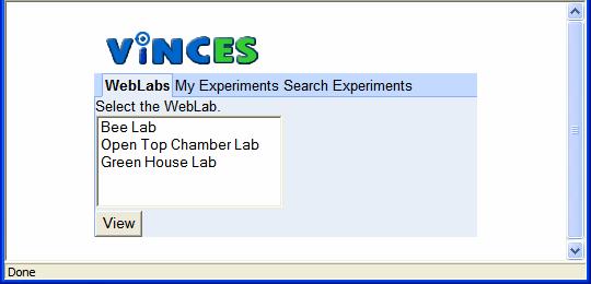 67 Figura 5.1. Apresentação dos WebLabs do Portal ViNCES. Figura 5.2. Tela para criação de novo experimento.